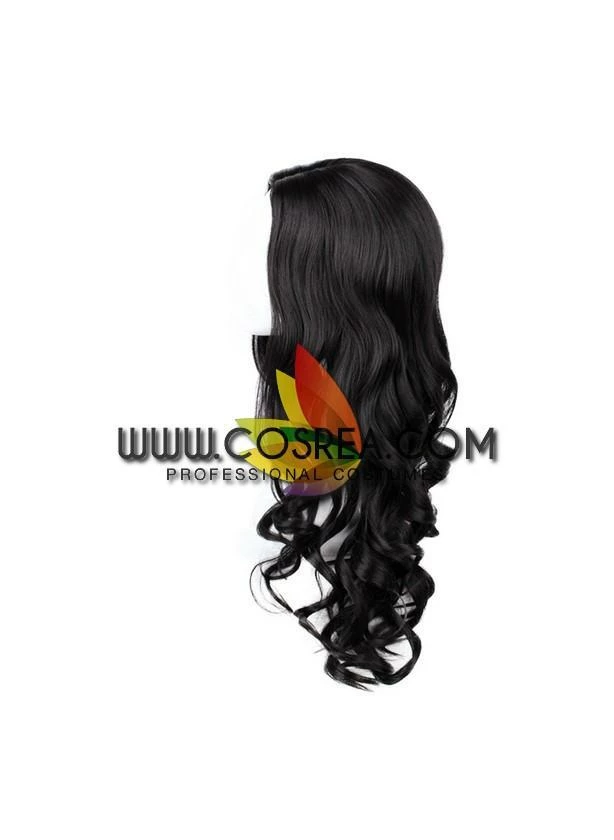 Cosrea Cosplay Wigs Wonder Woman Natural Black Curl Cosplay Wig 6 Cosrea Cosplay Wigs Wonder Woman Natural Black Curl Cosplay Wig