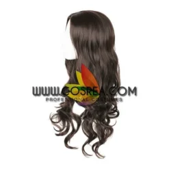 Cosrea Wonder Woman Natural Dark Brown Curl Cosplay Wig