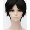 Cosrea Cosplay Wigs Your Lie In April Kosei Arima Pure Black Cosplay Wig
